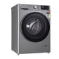 LG FHP1208Z5P 8.0 Kg Front Load Washing Machine with AI Direct Drive™ Technology , Color: Platinum Sliver