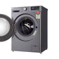 LG FHP1208Z5P 8.0 Kg Front Load Washing Machine with AI Direct Drive™ Technology , Color: Platinum Sliver