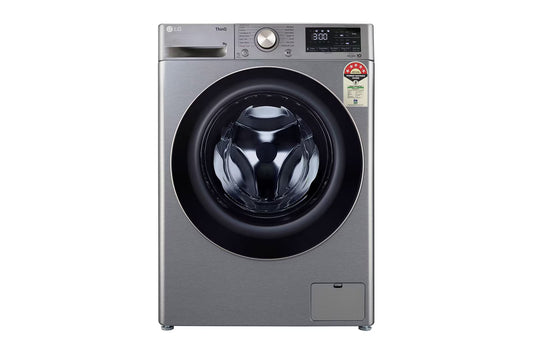 LG FHP1209Z7P 9.0 Kg Front Load Washing Machine with AI Direct Drive™ Technology , Color Platinum Silver