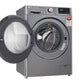 LG FHP1209Z7P 9.0 Kg Front Load Washing Machine with AI Direct Drive™ Technology , Color Platinum Silver