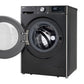 LG 11 Kg FHP1411Z9B 5 Star Inverter Wi-Fi Fully-Automatic Front Load Washing Machine with In-Built Heater (FHP1411Z9B, Black VCM, AI DD Technology, 1400 RPM & Steam+)
