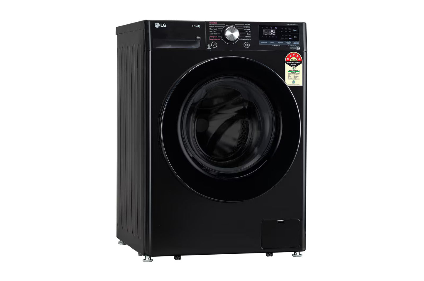 LG FHP1412Z3O 12 Kg 5 Star AI Direct Drive Front Load Washing Machine with TurboWash™, Steam+, Wi-Fi & Inverter Motor – VCM Finish