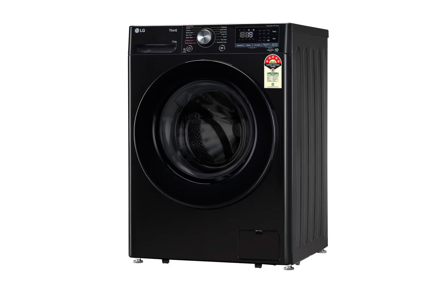 LG FHP1412Z3O 12 Kg 5 Star AI Direct Drive Front Load Washing Machine with TurboWash™, Steam+, Wi-Fi & Inverter Motor – VCM Finish