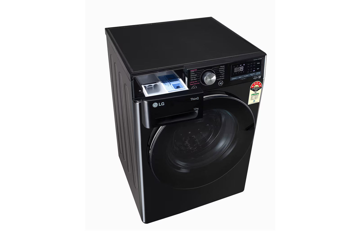LG FHP1412Z3O 12 Kg 5 Star AI Direct Drive Front Load Washing Machine with TurboWash™, Steam+, Wi-Fi & Inverter Motor – VCM Finish