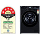 LG FHP1412Z3O 12 Kg 5 Star AI Direct Drive Front Load Washing Machine with TurboWash™, Steam+, Wi-Fi & Inverter Motor – VCM Finish