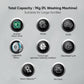 LG FHV1207Z2M 7 Kg 5 Star AI Direct Drive Fully-Automatic Front Loading Washing Machine (Middle Black, Steam for Hygiene Wash)