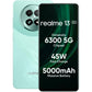 Realme 13 5G 256 GB, 8 GB RAM, Speed Green, Mobile Phone