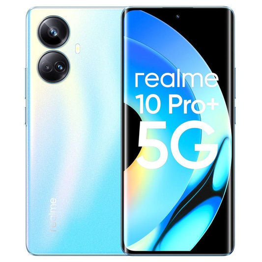 Realme 10 Pro Plus 5G 128 GB, 8 GB RAM, Nebula Blue, Mobile Phone