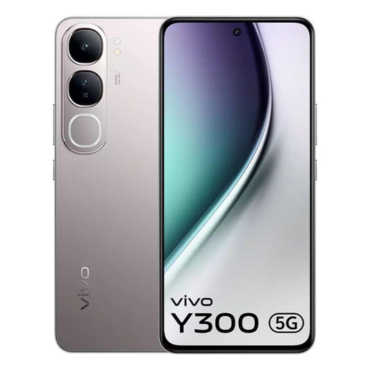 Vivo Y300 128 GB, 8 GB RAM, Titanium Silver, Mobile Phone