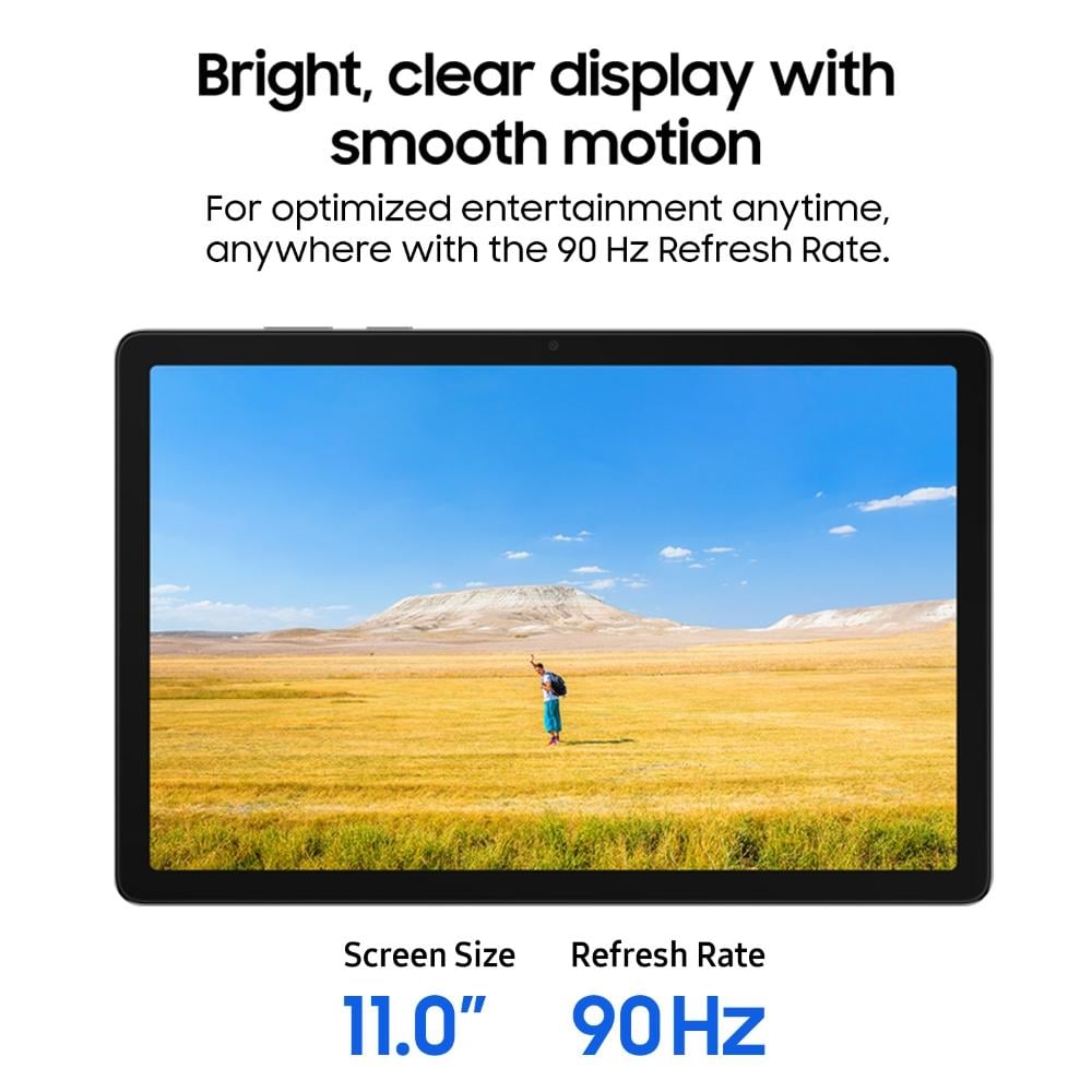 Samsung Tablet A11+ 27.94 cm (11 Inch) Wi-Fi Tablet, 8 GB RAM, 256 GB, Gray, SM-X230NZAEINS