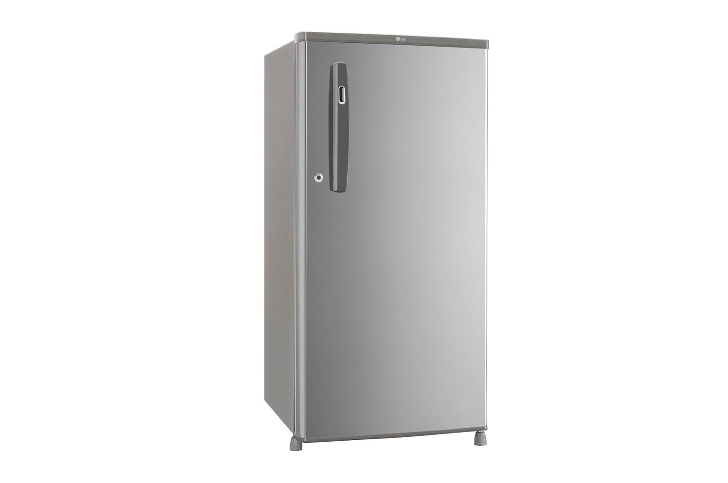 LG GL-B199OPZD 185 L Direct Cool Single Door 3 Star Refrigerator with Fast Ice Making  (Shiny Steel)