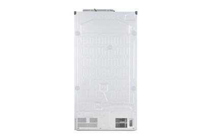LG GL-B257DLW3 650 Ltr Convertible Side by Side Refrigerator with Premium Glass Door, Smart Inverter Compressor, Linen White Finish