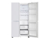 LG GL-B257DLW3 650 Ltr Convertible Side by Side Refrigerator with Premium Glass Door, Smart Inverter Compressor, Linen White Finish
