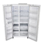 LG GL-B257DLW3 650 Ltr Convertible Side by Side Refrigerator with Premium Glass Door, Smart Inverter Compressor, Linen White Finish