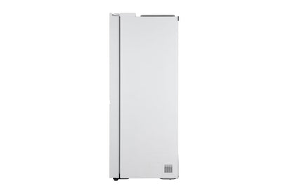 LG GL-B257DLW3 650 Ltr Convertible Side by Side Refrigerator with Premium Glass Door, Smart Inverter Compressor, Linen White Finish