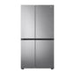 LG GL-B257EPZ3 650L, Convertible Side-by-Side Refrigerator with Smart Inverter Compressor, Hygiene Fresh+