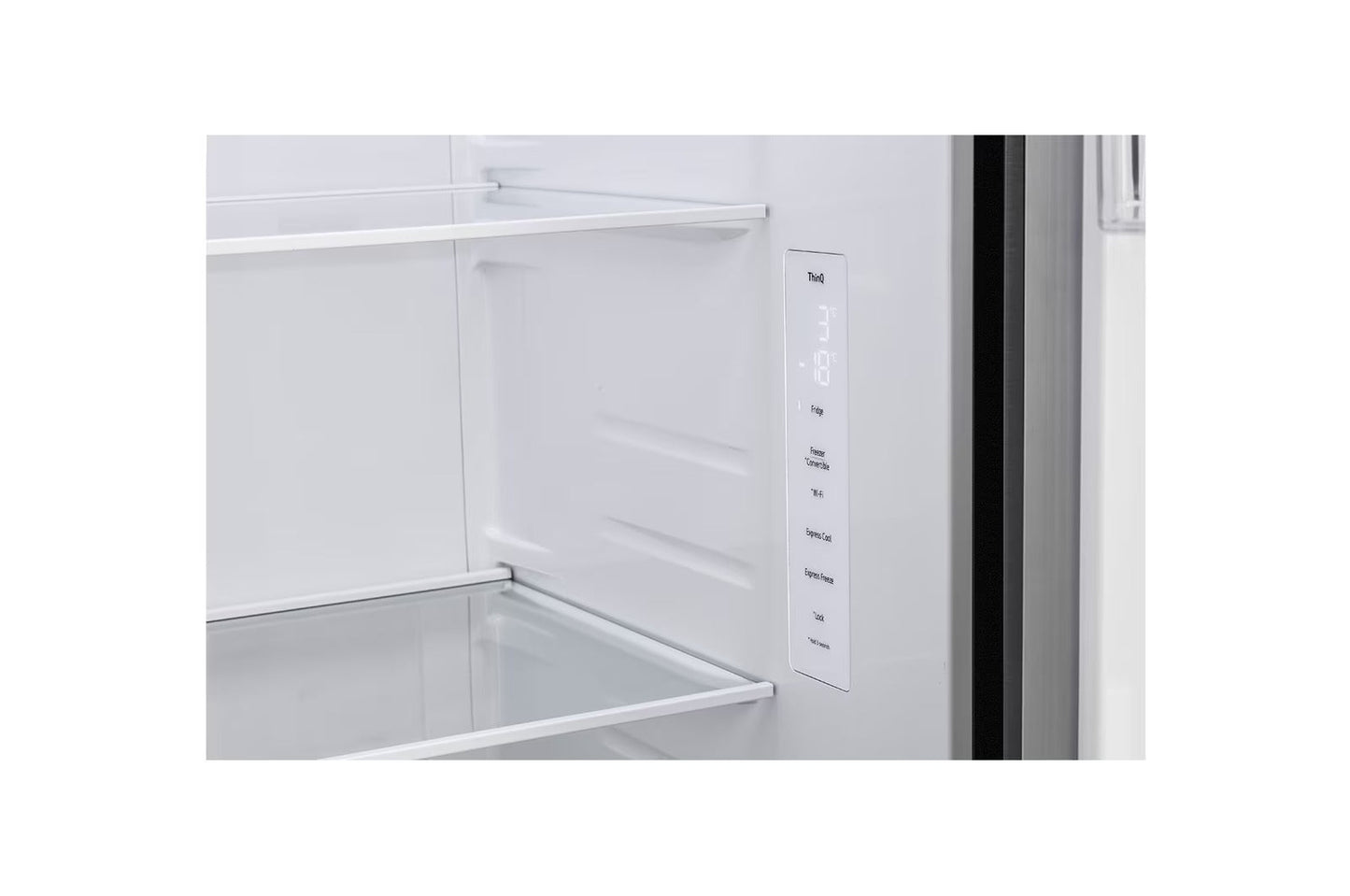 LG GL-B257HMC3 650L, Convertible Side-by-Side Refrigerator with Smart Inverter Compressor, Multi Air Flow