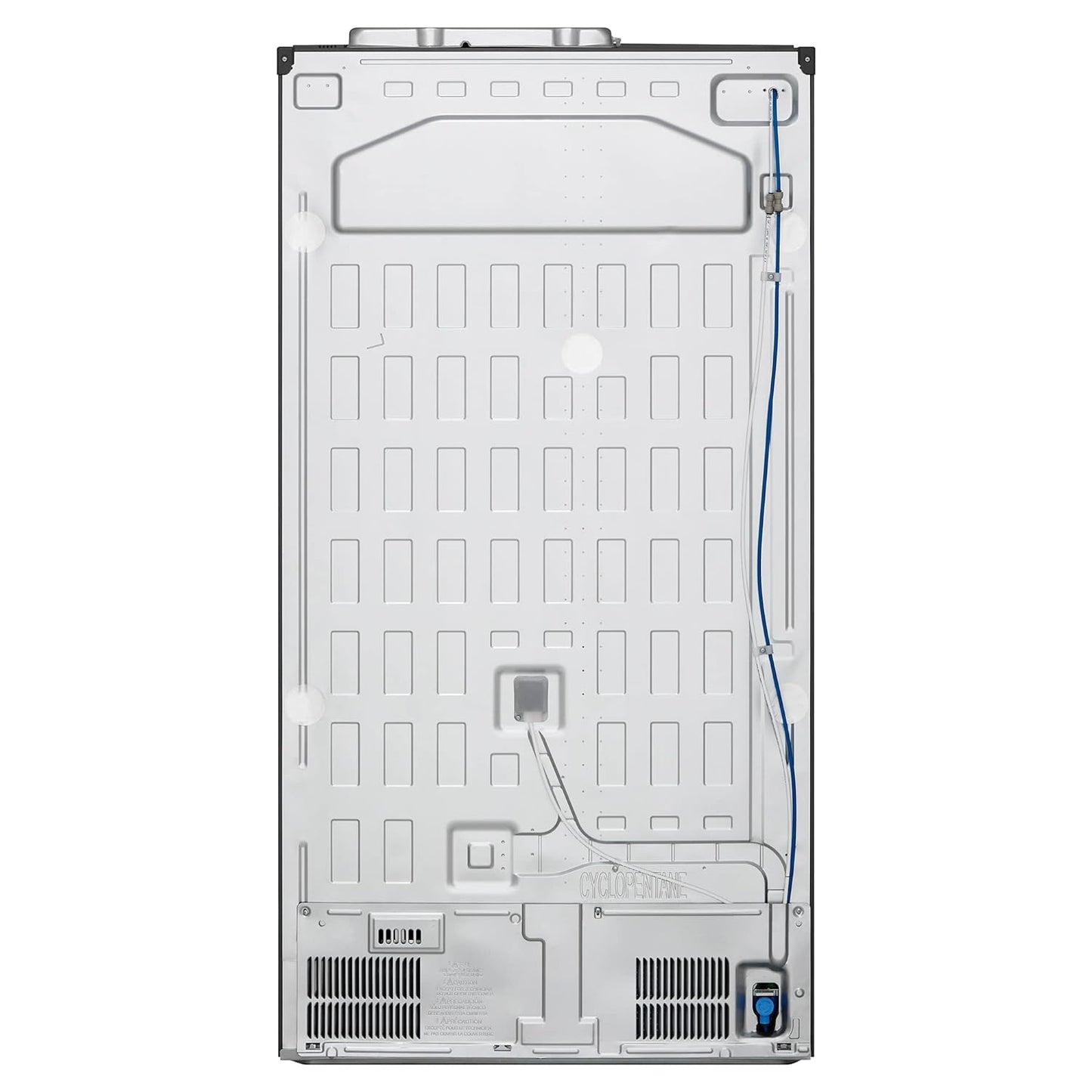 LG GL-X257AMCX 635 L Frost-Free Inverter Wi-Fi InstaView Door In Door UVnano Side-By-Side Refrigerator with Water Dispenser (Matte Glass, Door Cooling+ with Hygiene Fresh)