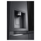 LG GL-X257AMCX 635 L Frost-Free Inverter Wi-Fi InstaView Door In Door UVnano Side-By-Side Refrigerator with Water Dispenser (Matte Glass, Door Cooling+ with Hygiene Fresh)