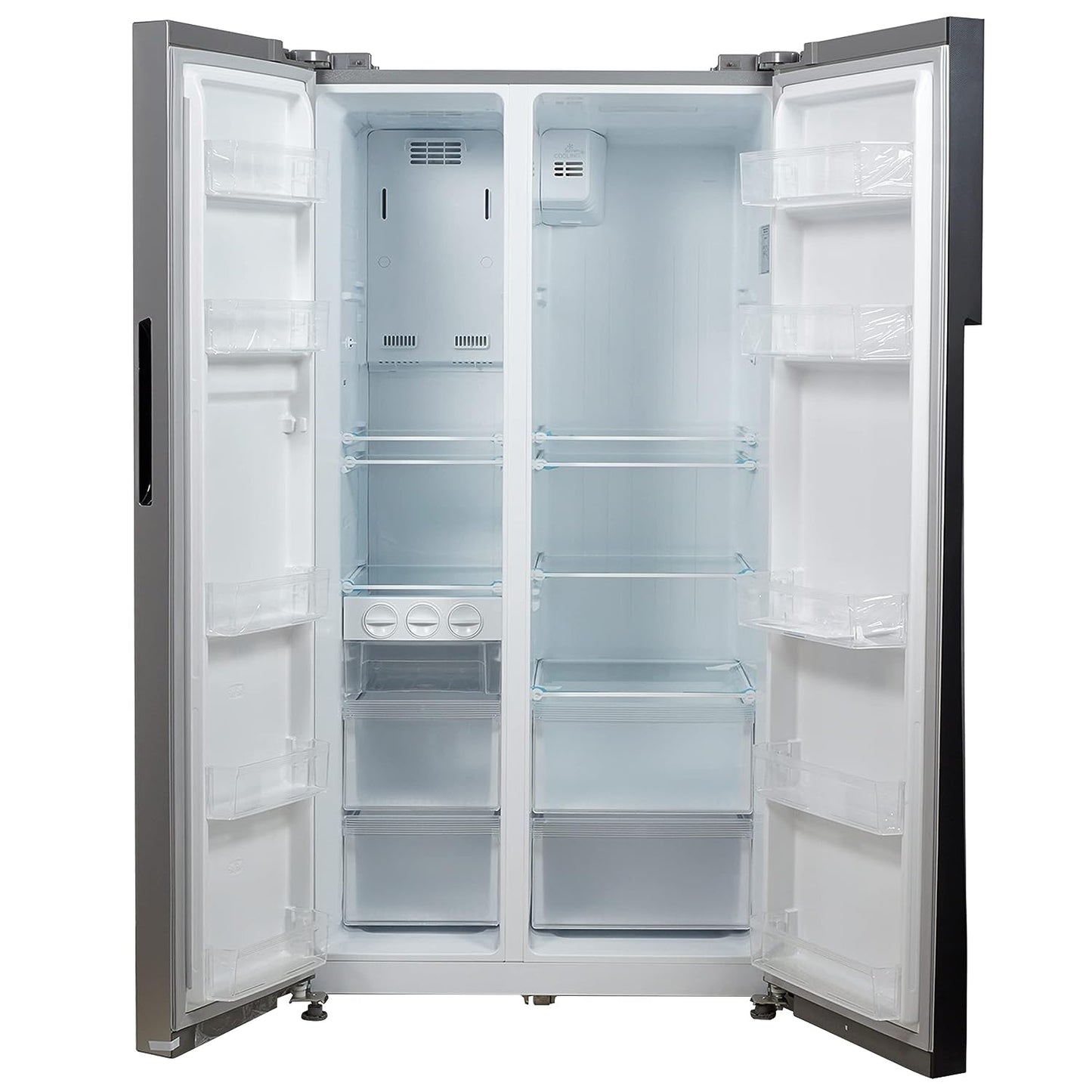 LLYOD GLSF590DSST1GB 587 Litre 5 Star Frost Free Side By Side Refrigerator (Stainless Steel)