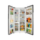 LLYOD GLSF590DSST1GB 587 Litre 5 Star Frost Free Side By Side Refrigerator (Stainless Steel)