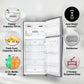LG GN-H602HLHM 475 L 1 Star Frost Free Inverter Wi-Fi Double Door Refrigerator (Platinum Silver 3, With Hygiene Fresh+ & Door Cooling+)