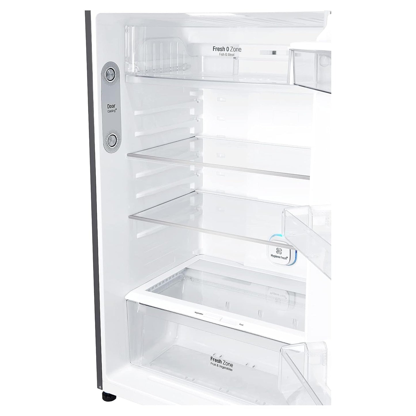 LG GN-H602HLHM 475 L 1 Star Frost Free Inverter Wi-Fi Double Door Refrigerator (Platinum Silver 3, With Hygiene Fresh+ & Door Cooling+)