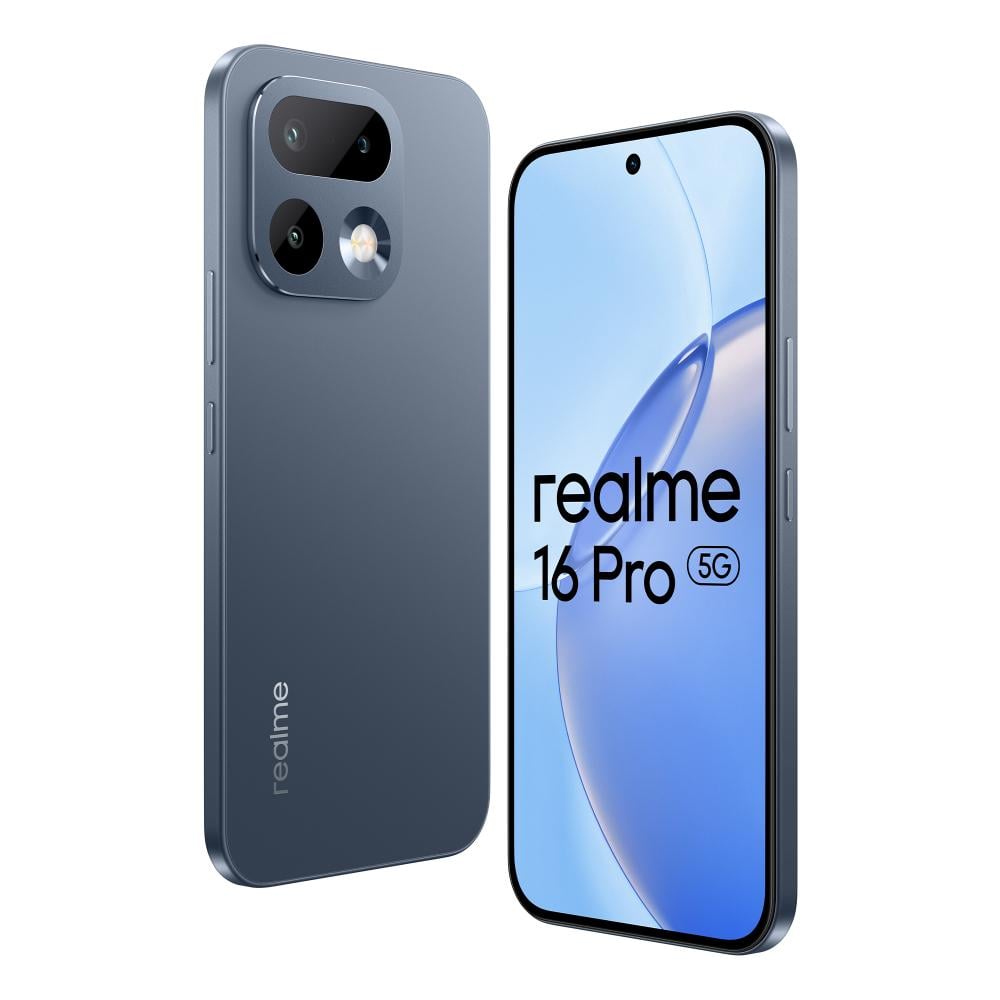 Realme 16 Pro 5G 256 GB, 12 GB RAM, Pebble Grey, Mobile Phone