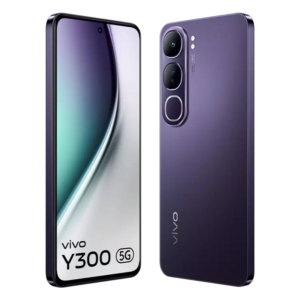 Vivo Y300 128 GB, 8 GB RAM, Phantom Purple, Mobile Phone