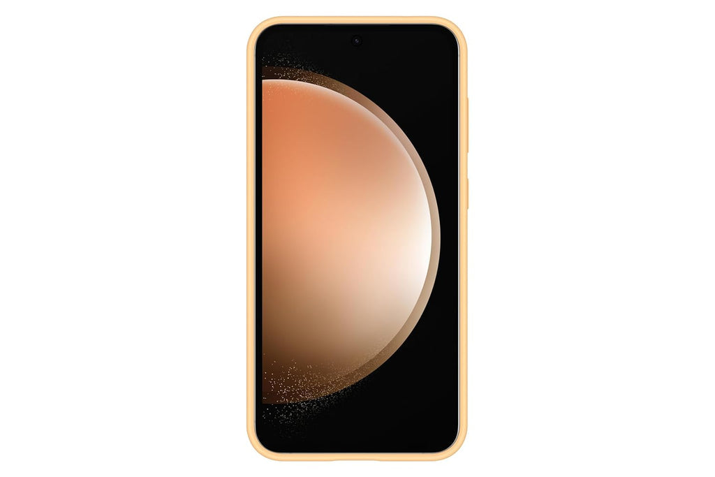 Samsung Galaxy S23 FE Silicone Case (Apricot) | Soft Touch | Eco-Friendly | Suraj Electronics Delhi NCR