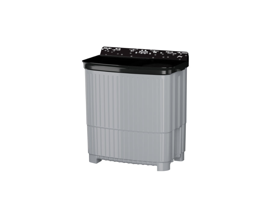 Godrej WS EDGE UNO 120 5.0 TB4 MIGR  12 Kg 5 Star Semi-Automatic Top Load Washing Machine With Air Dry and 4 Wash Programs (  Aqua Power Pulsator, Mist grey)