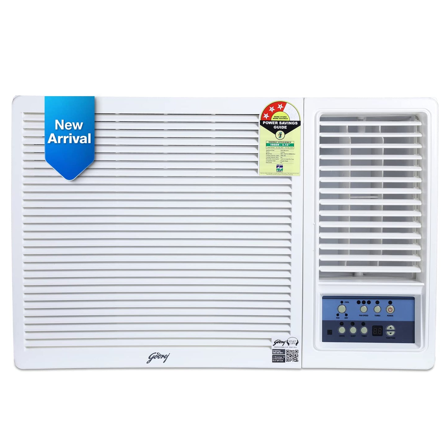 Godrej WFC 18UTC3 1.5 Ton 3 Star Window AC | Copper Condenser | R32 Green Gas | Blue Fin Protection | Suraj Electronics Delhi NCR