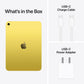 Apple iPad A16 11th Gen 2025 27.59 cm (11 inch) Wi-Fi Tablet, 512 GB, Yellow, MD5A4HN/A