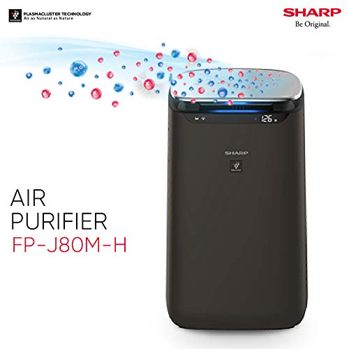 Sharp FP-J80M-H Air Purifier | 680 Sq Ft | Plasmacluster + H14 HEPA | Best Price Delhi NCR