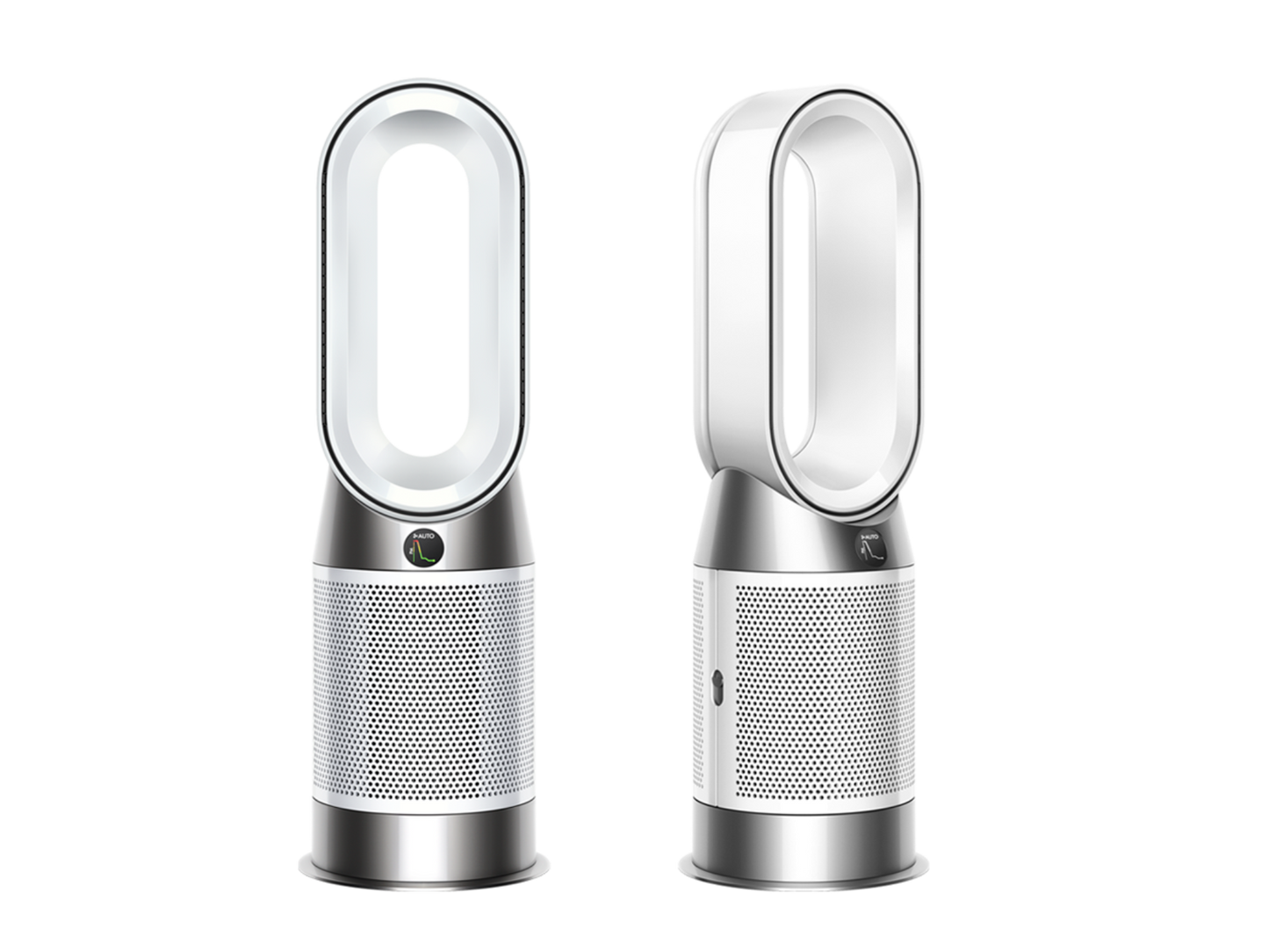 Dyson HP10 Hot+Cool Gen1 Air Purifier – HEPA H13 Filter, 99.95% Filtration, Heating & Cooling, 350° Oscillation, Real-Time Air Monitoring (White/Silver)