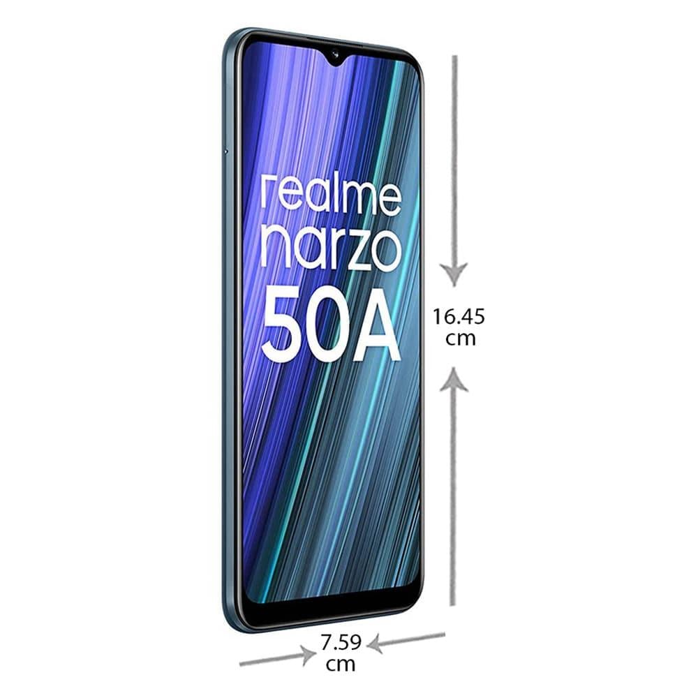 Realme Narzo 50A 128 GB, 4 GB RAM, Oxygen Green, Mobile Phone