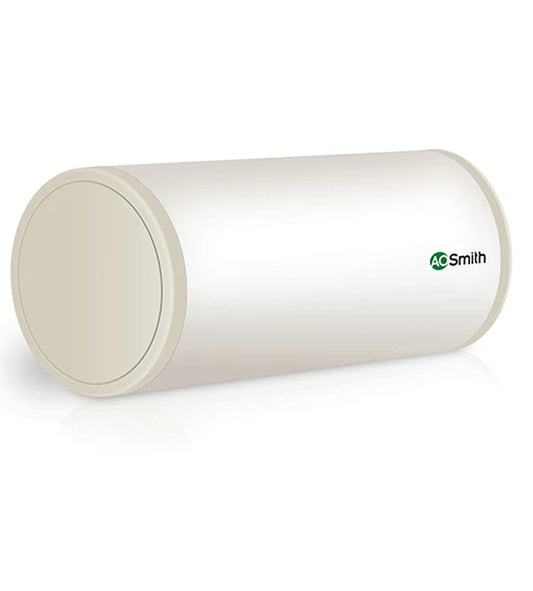 AO Smith HAS-100RHS 100L Storage Water Heater (White) | Blue Diamond Tank, Incoloy Element, 3-Star Energy Efficient Geyser