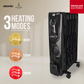 Hindware Atlantic Velda 13-Fin 2900W Room Heater with PTC Fan, Cloth Hanger &amp; Humidifier | Powerful Heating | Suraj Electronics Delhi NCR