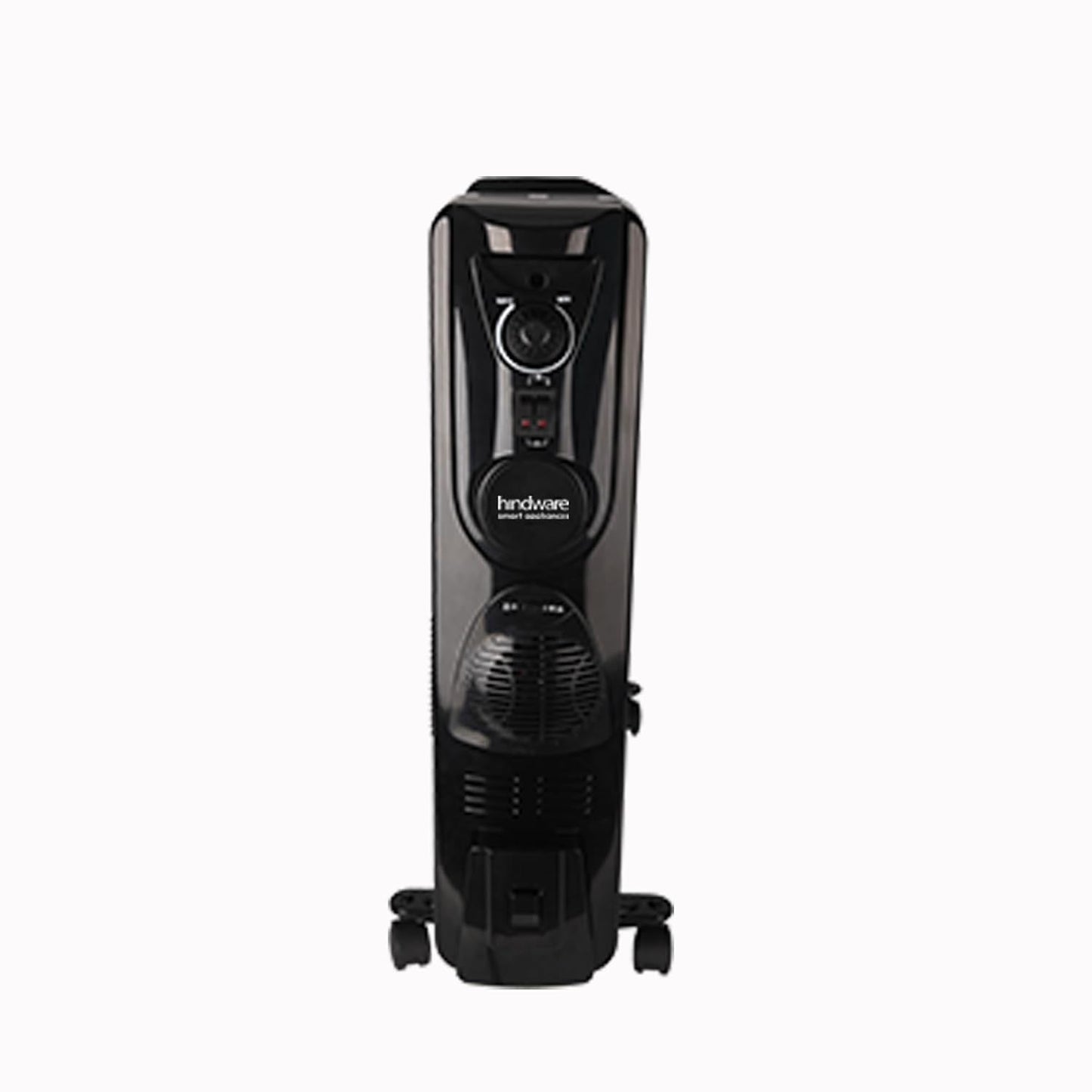 Hindware Atlantic Velda 9 Fin 2500 W Oil Filled Room Heater with PTC Fan | 3 Heat Settings | Overheat Safety | Suraj Electronics Delhi NCR