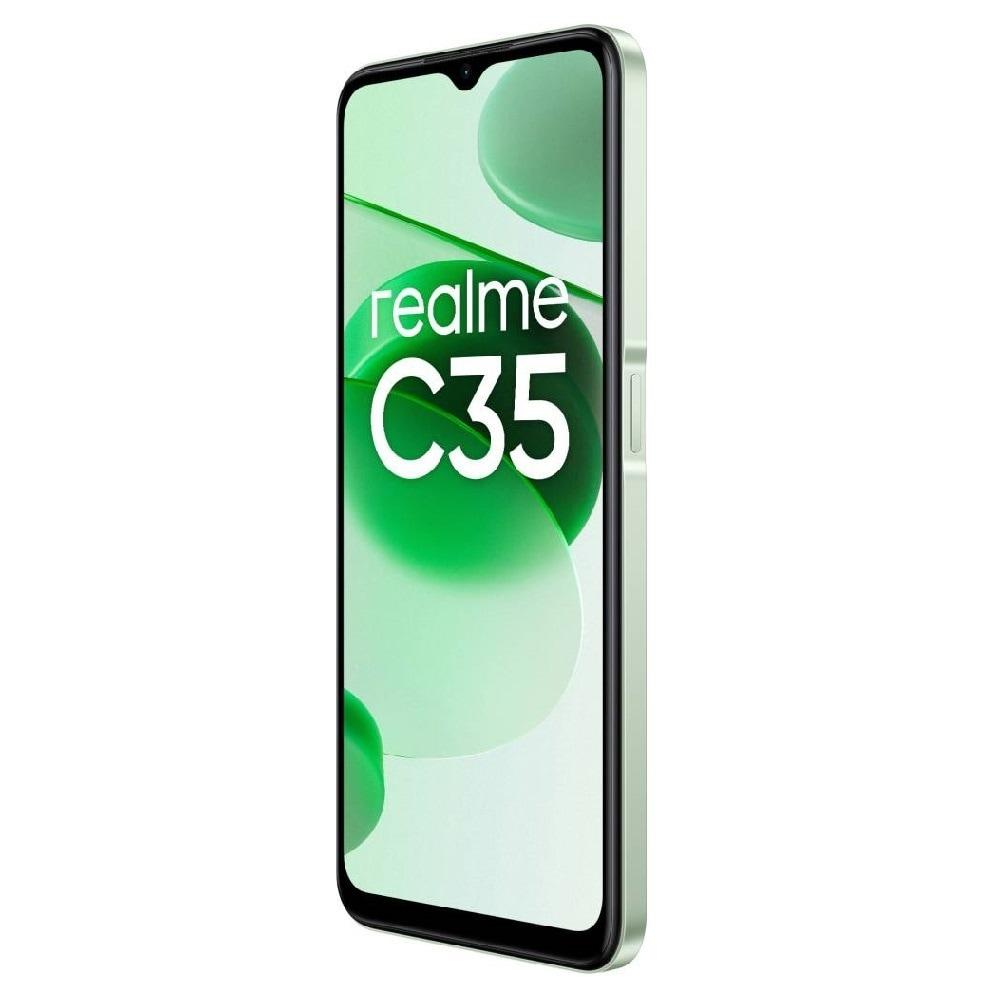Realme C35 128 GB, 6 GB RAM, Glowing Green, Mobile Phone
