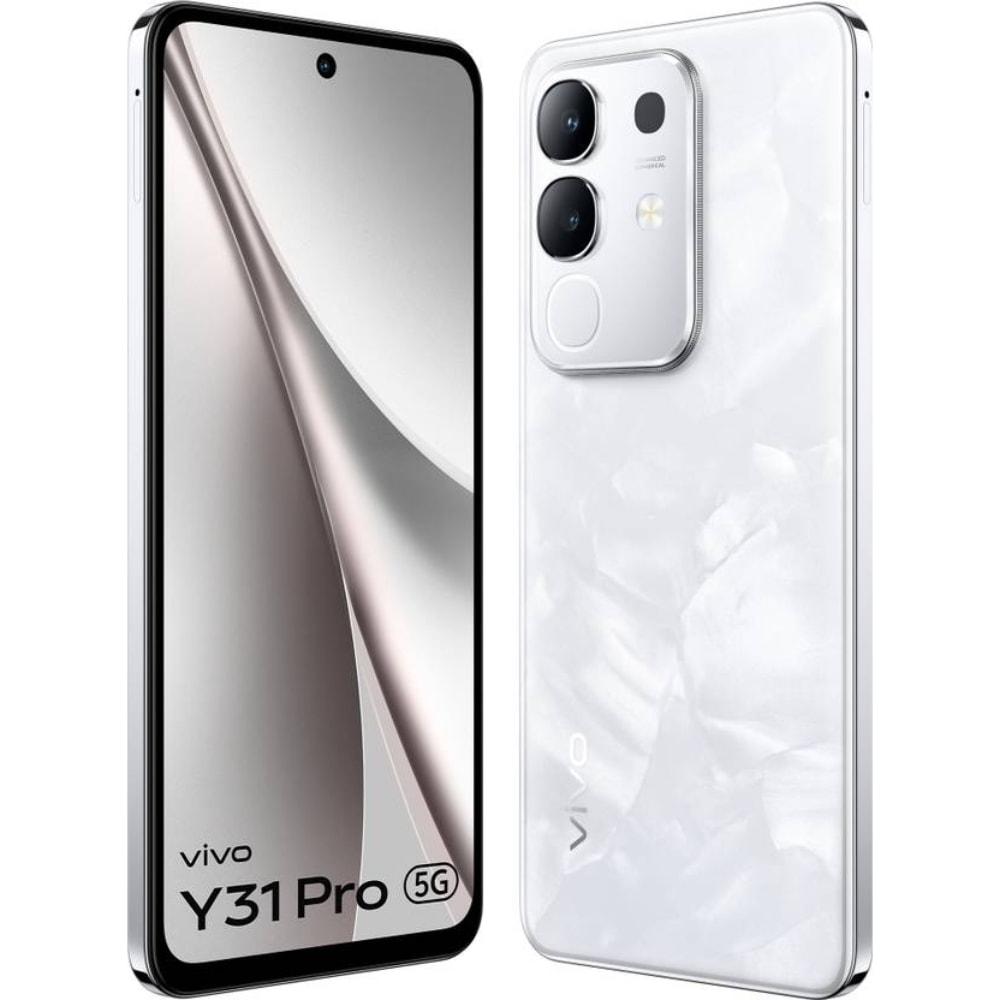 Vivo Y31 Pro 256 GB, 8 GB RAM, White, Mobile Phone