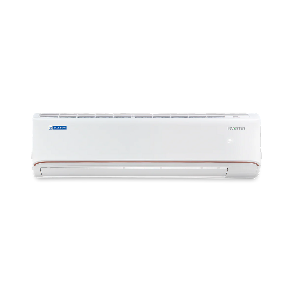 Blue Star 1.5 Ton 3 Star Inverter Split AC IE318FNU– F Series, Copper Condenser, Turbo Cool