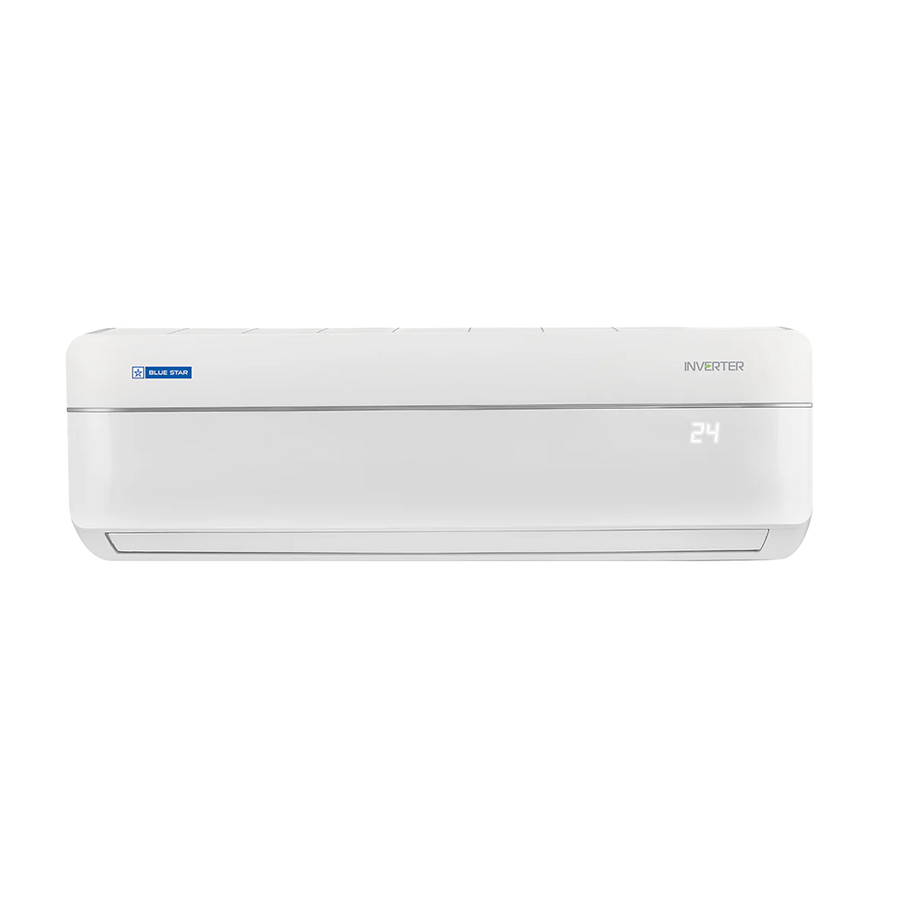 Blue Star IE518RNUR 1.5 Ton 5 Star Inverter Split AC – 5-in-1 Convertible Cooling, AI Pro, Hexa Inverter, 4-Way Swing, Copper Condenser (R Series, White, Made in India)