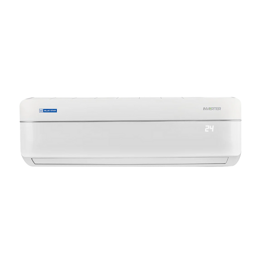 Blue Star IE518RNUR 1.5 Ton 5 Star Inverter Split AC – 5-in-1 Convertible Cooling, AI Pro, Hexa Inverter, 4-Way Swing, Copper Condenser (R Series, White, Made in India)
