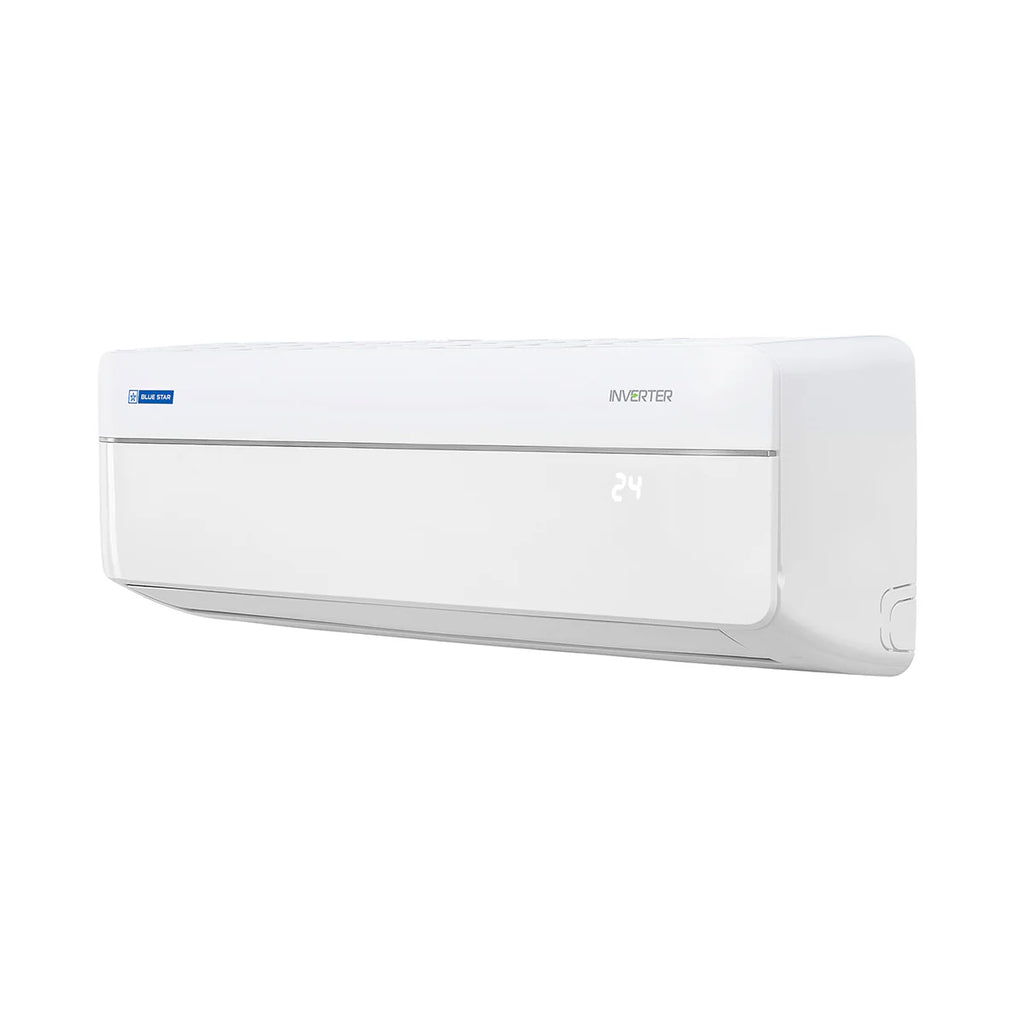 Blue Star IE518RNUR 1.5 Ton 5 Star Inverter Split AC – 5-in-1 Convertible Cooling, AI Pro, Hexa Inverter, 4-Way Swing, Copper Condenser (R Series, White, Made in India)