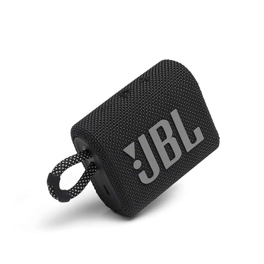 JBL Go 3, Wireless Ultra Portable Bluetooth Speaker, JBL Pro Sound, Vibrant Colors JBLGO3BLK