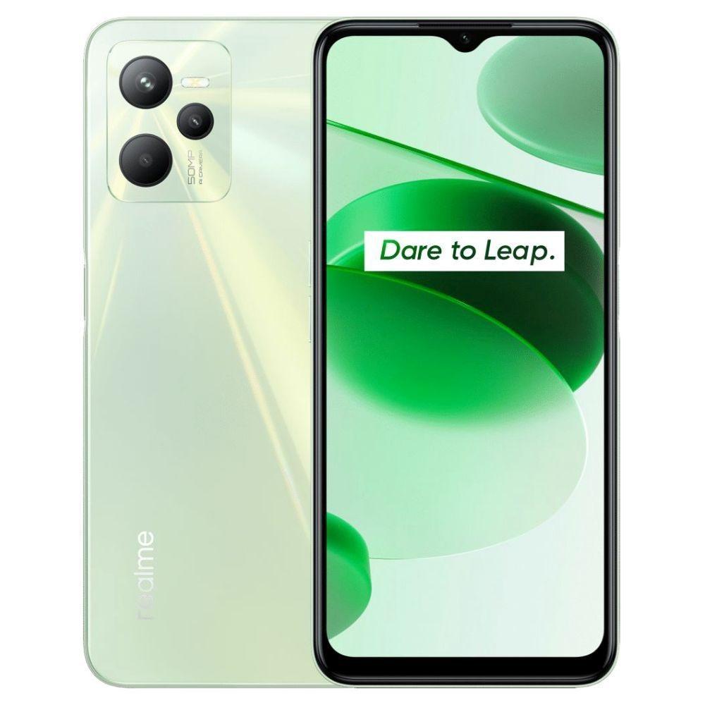 Realme C35 64 GB, 4 GB RAM, Glowing Green, Mobile Phone