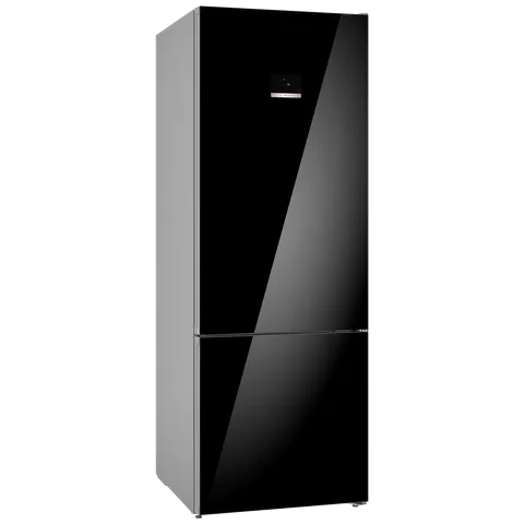 Bosch KGN56LB42I 508L 2 Star Frost-Free Double Door Bottom Mount Refrigerator | Inverter Compressor | VitaFresh | Black