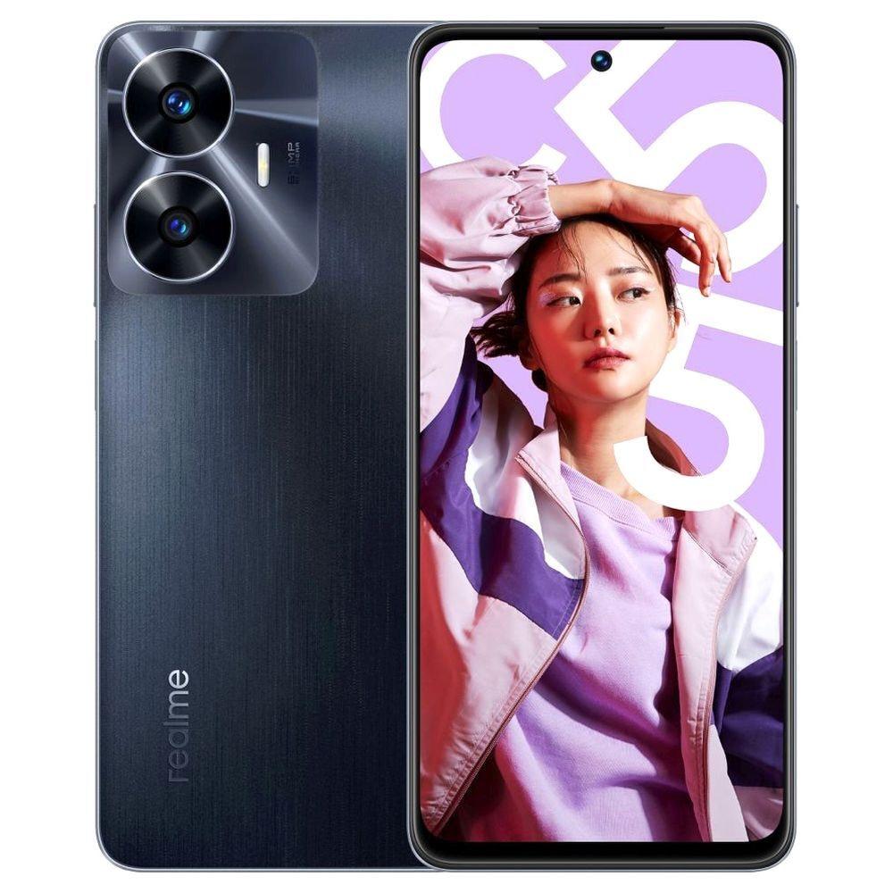 Realme C55 64 GB, 6 GB RAM, Rainy Night, Mobile Phone