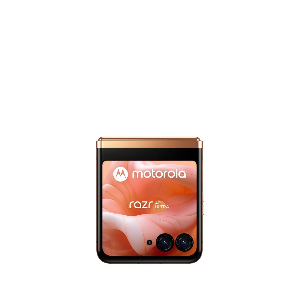 Moto Razr 40 ULTRA 256 GB, 8 GB RAM, Mobile Phone, Peach Fuzz